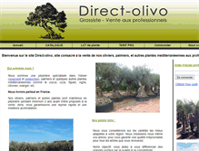 Tablet Screenshot of grossiste-olivier.com